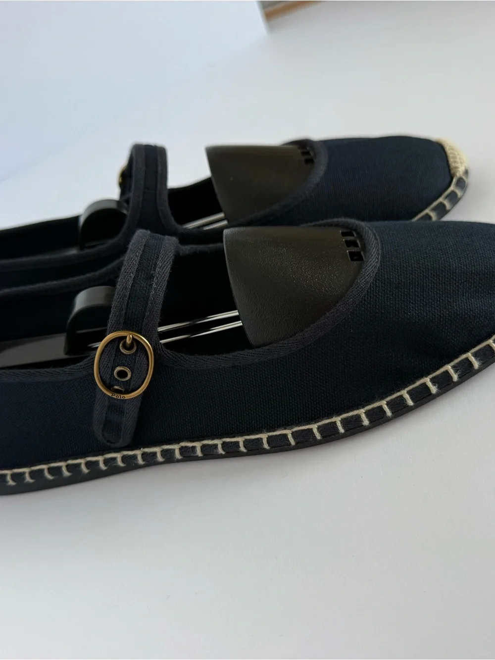 Polo by Ralph Lauren Cotton ballet flats